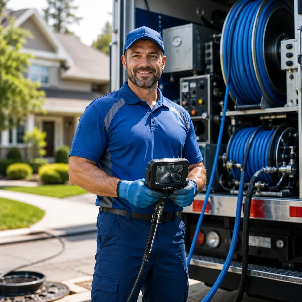 Local outdoor drain cleaning specialists in Newhebron, MS